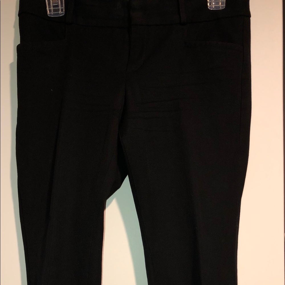 Black Banana Republic Straight Cut Pants